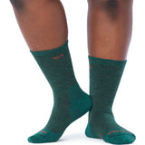 Women's Solid Cushioned Crew Socks