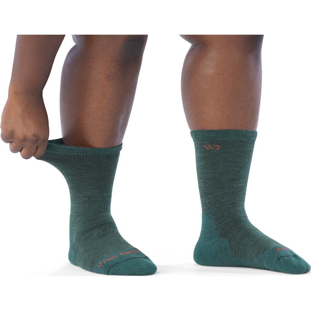 Women's Solid Cushioned Crew Socks