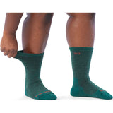 Women's Solid Cushioned Crew Socks