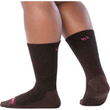 Women's Solid Basic Lightweight Crew Socks