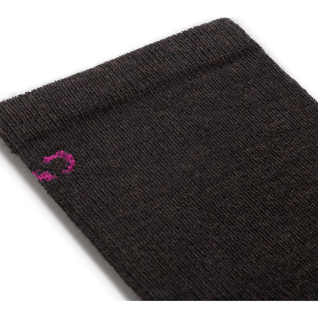 Women's Solid Basic Lightweight Crew Socks