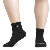 Men's Solid Midweight Quarter Sock