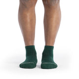 Men's Solid Midweight Quarter Sock