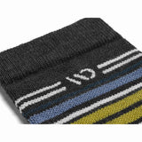 Men's Multi Stripe Midweight Micro Crew Sock