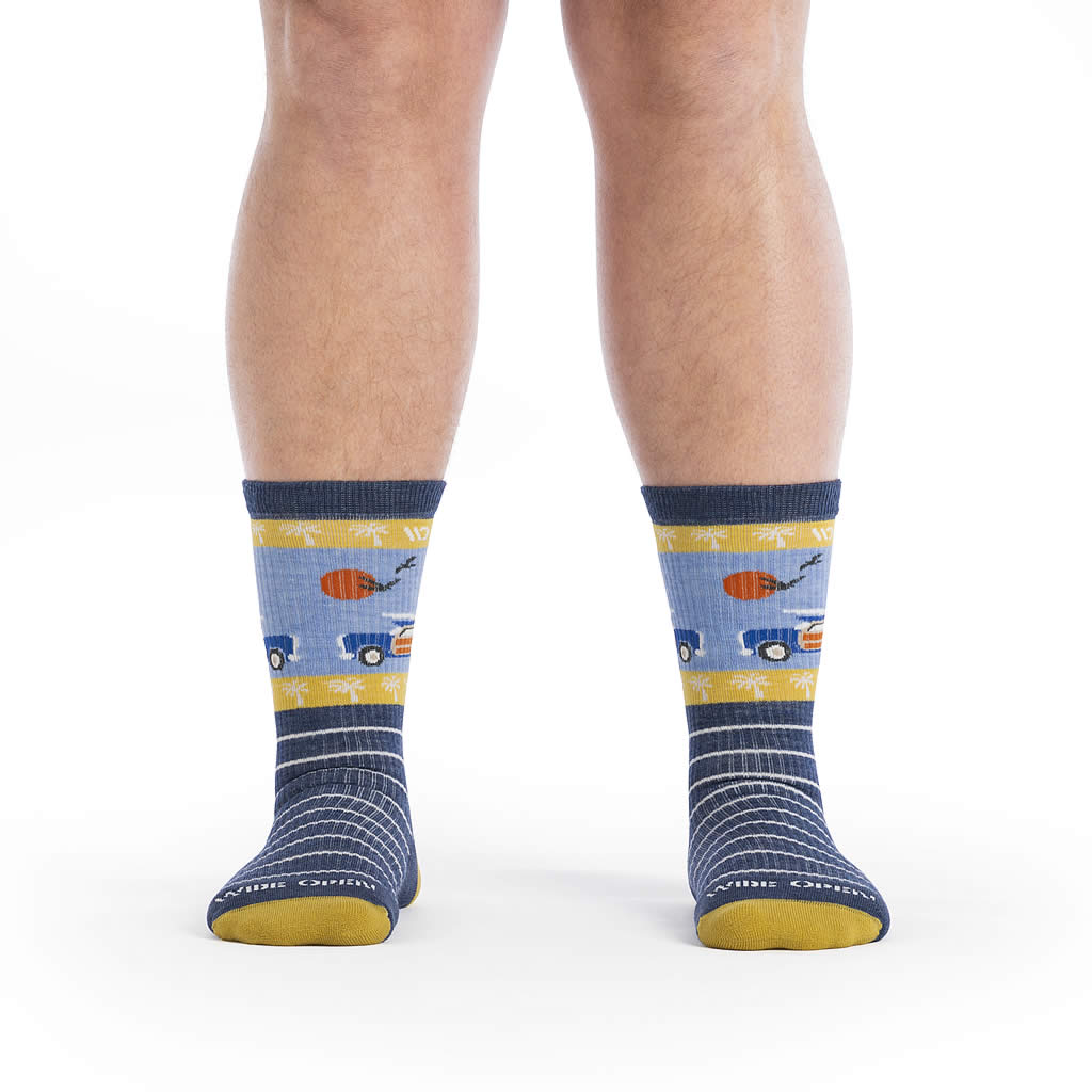 Men's Way Back Midweight Crew Sock