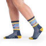 Men's Way Back Midweight Crew Sock