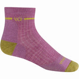 Women's Single Stripe Midweight Cushion Quarter Sock