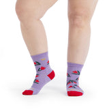 Women's Full Bloom Midweight Micro Crew Sock