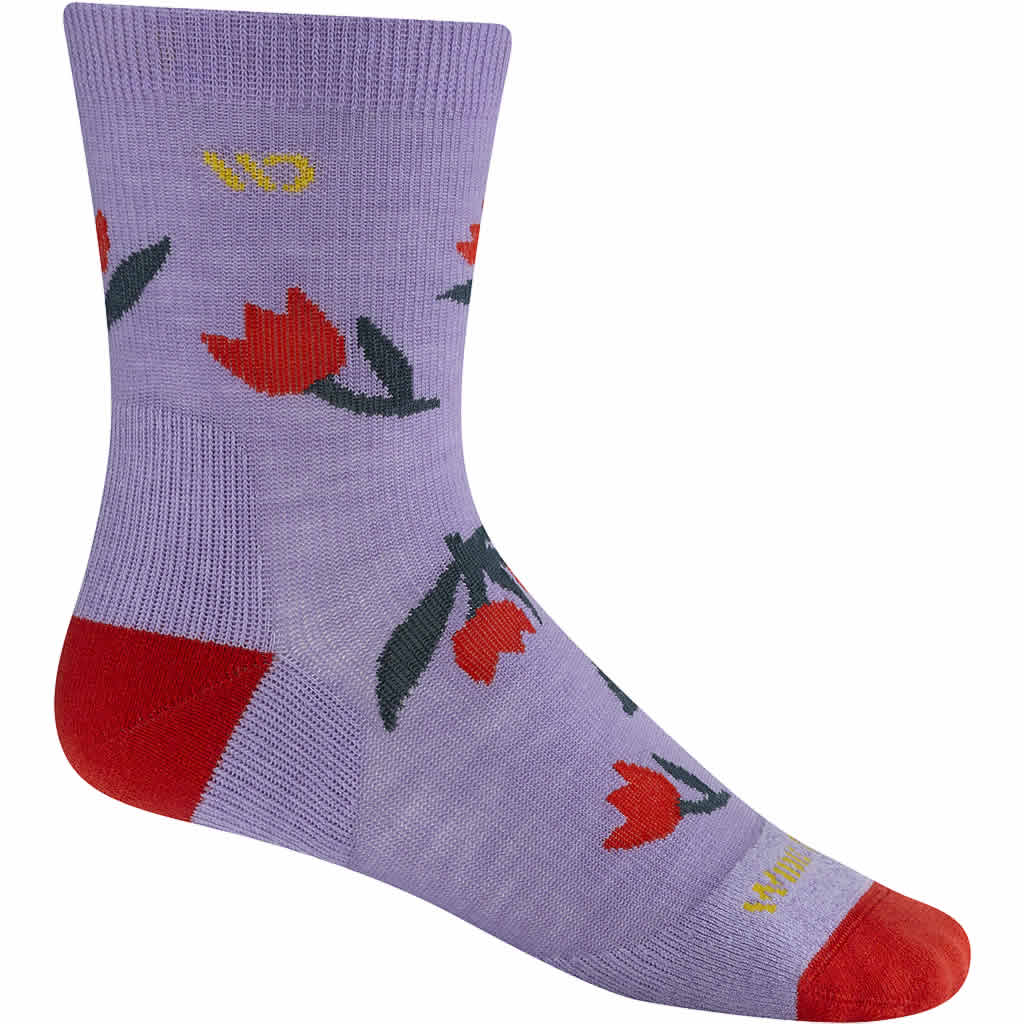 Women's Full Bloom Midweight Micro Crew Sock