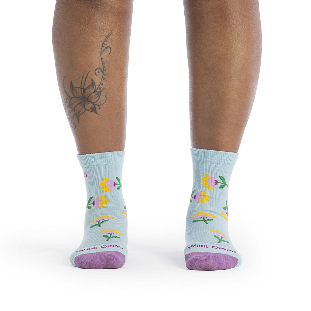 Women's Full Bloom Midweight Micro Crew Sock