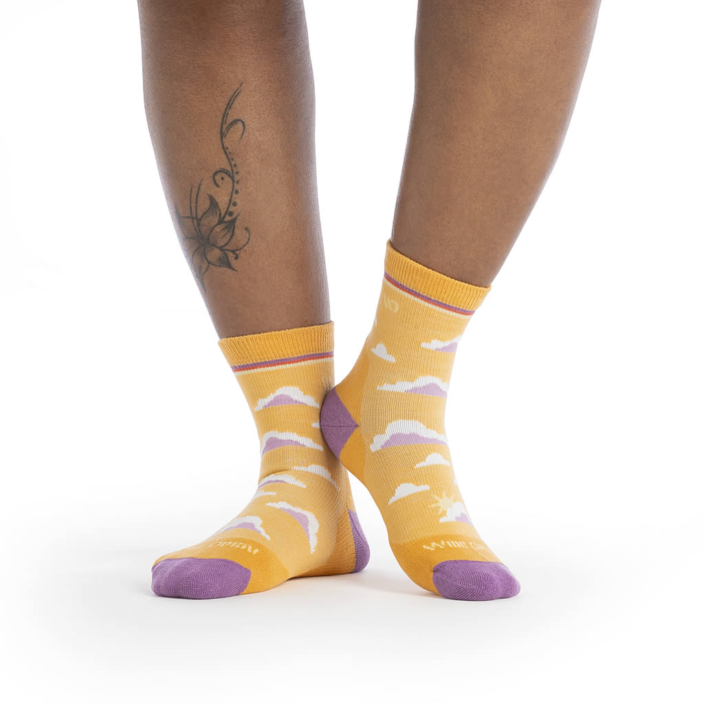 Women's Cloud Hopper Midweight Micro Crew Sock