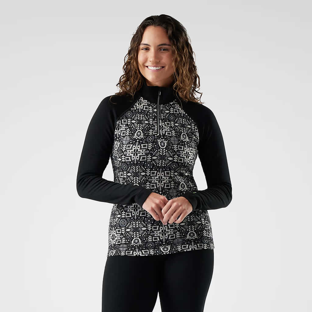Women's Classic Thermal Merino Base Layer 1/4 Zip