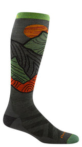 Men's Titan Over-the-Calf Lightweight Cushion Ski Snowboard Sock