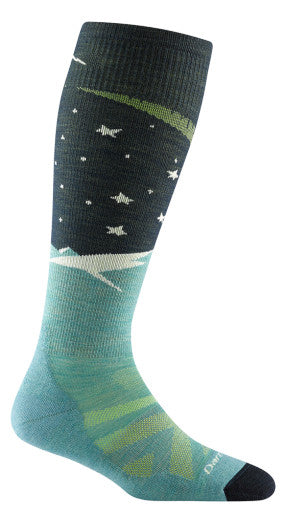 Women's Aurora Over-the-Calf Lightweight Cushion Ski Sock